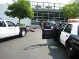 Traffic Stop Drill at LAPD West Valley Station
